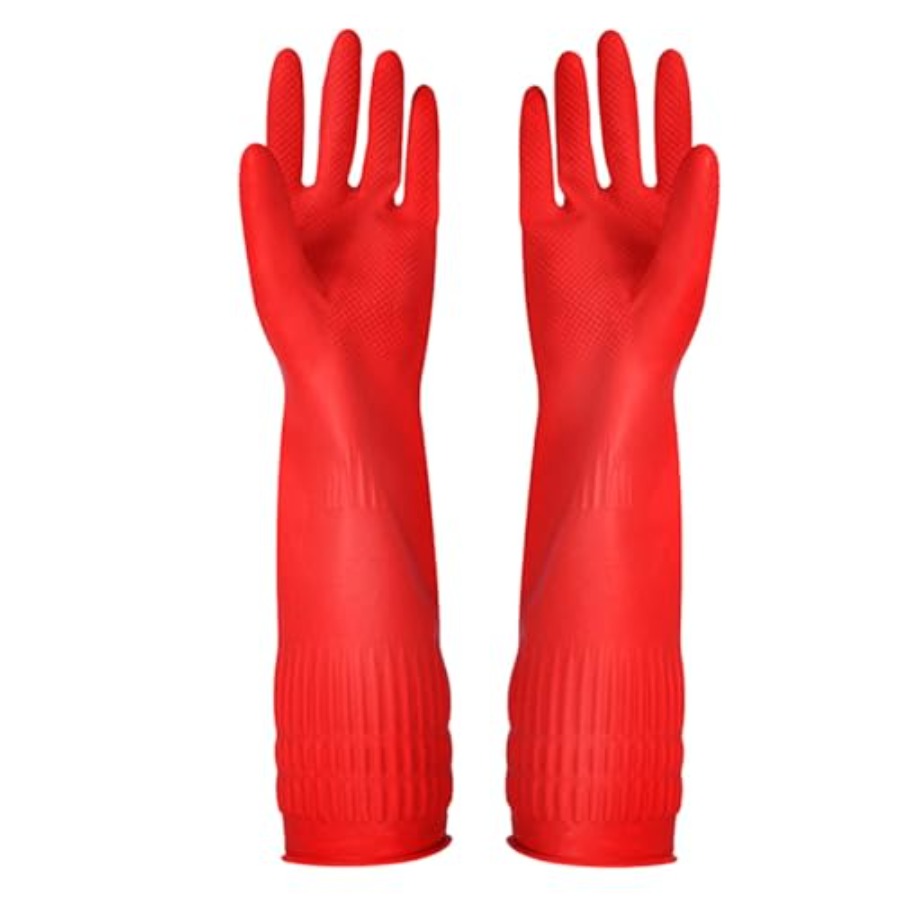 Rubber Glove Cleaning - Rubber Cleaning Gloves Kitchen Dishwashing Glove