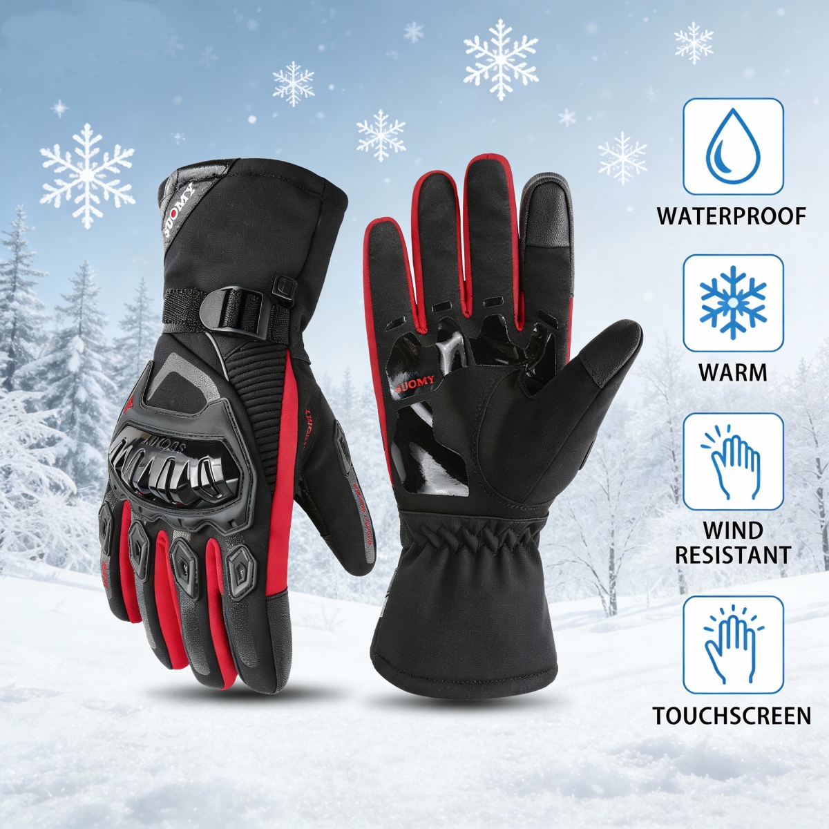 Winter Waterproof Motorcycle G - Winter Glove Insulated avis et prix