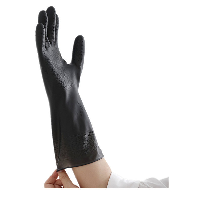 1 Pair Black Gloves Home Washi - Dish Glove Rubber avis et prix