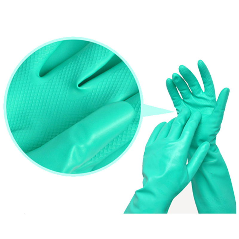 8Pieces/4 Pairs Oil-proof Long - Nitrile Mechanic Glove avis et prix