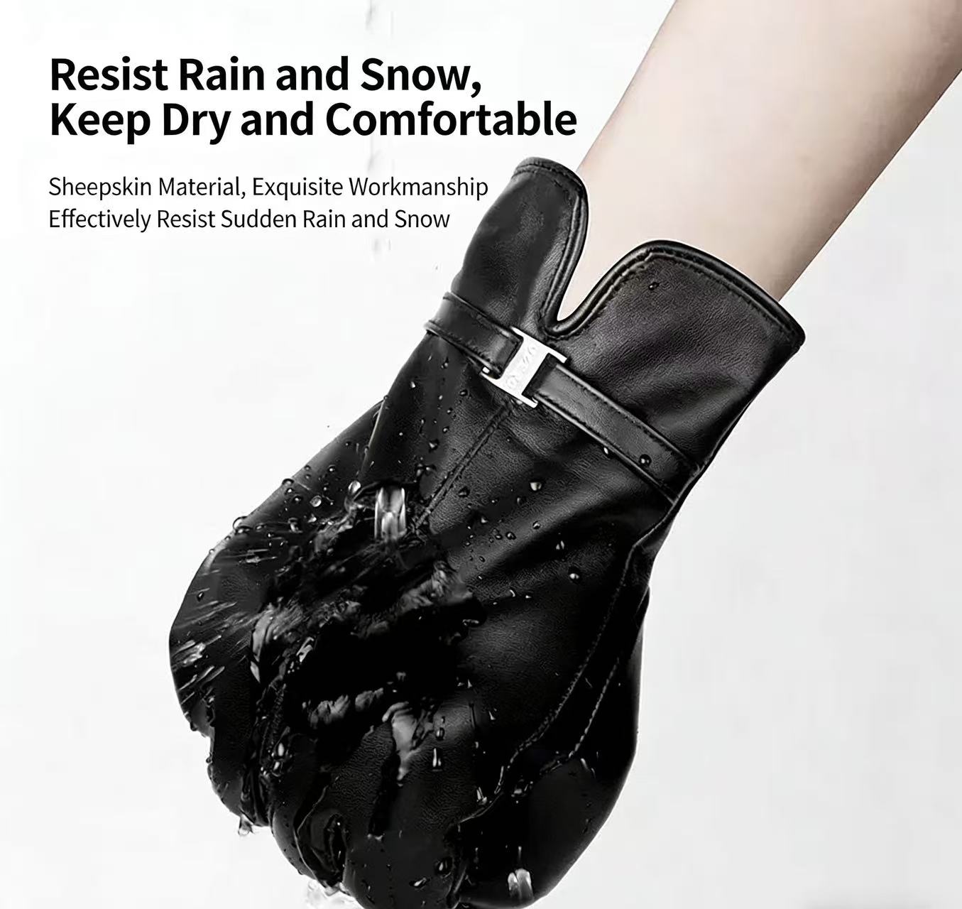 Women's Fashionable Winter She - Wool Glove Lined avis et prix