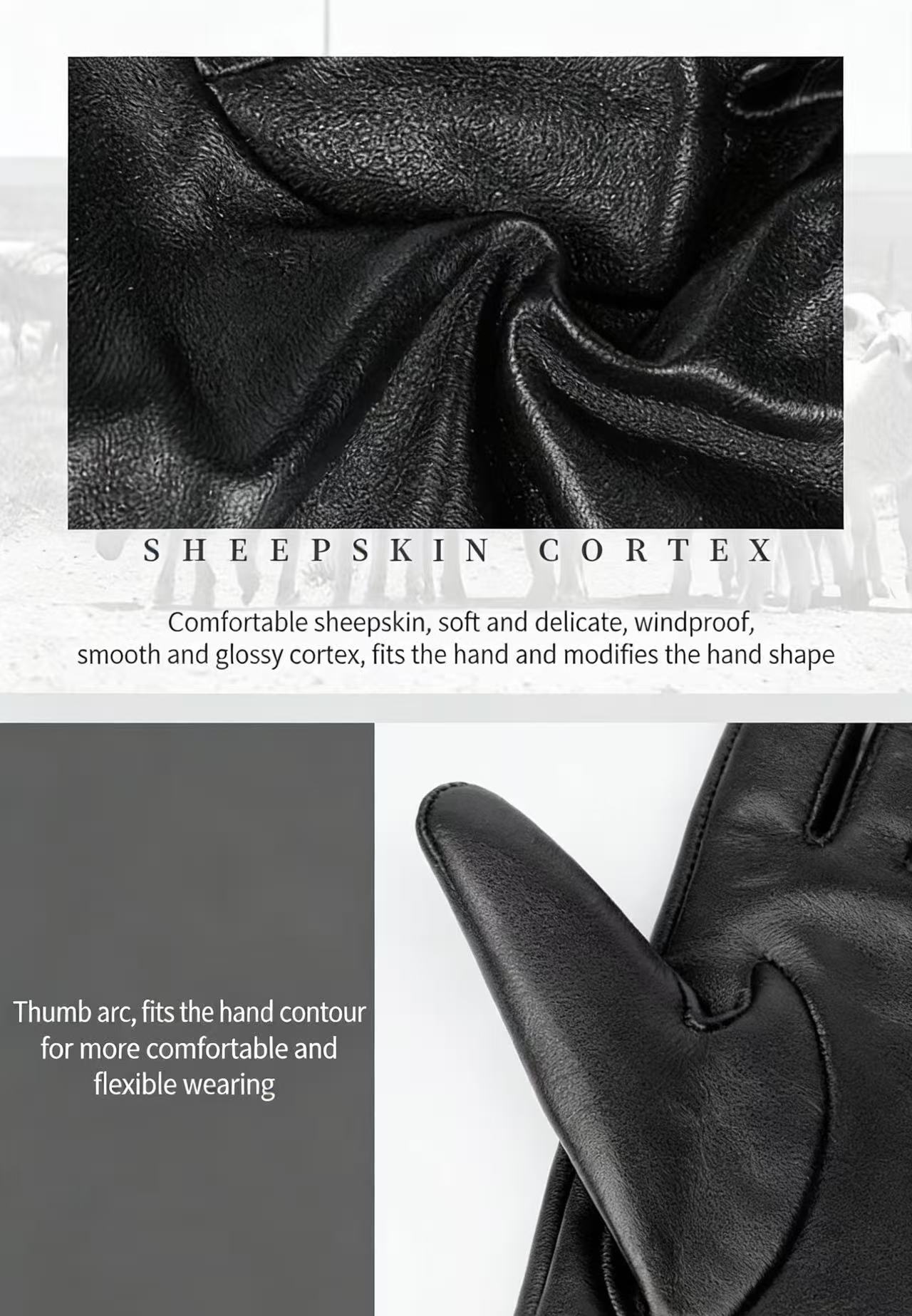 Women's Fashionable Winter She - Wool Glove Lined avis et prix