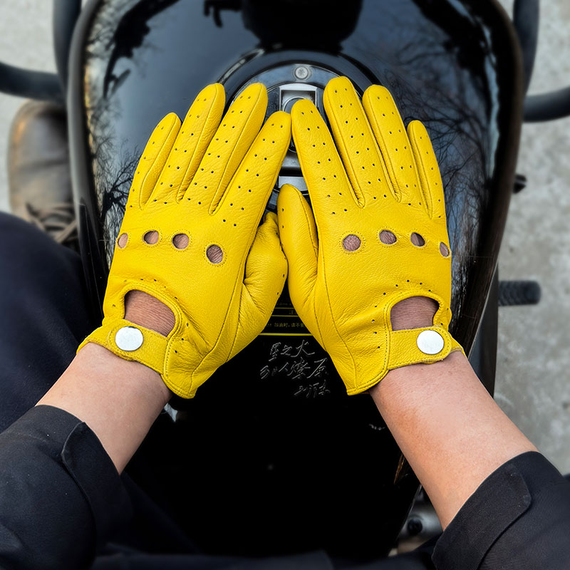 Genuine Leather Gloves for Men - Leather Driving Glove avis et prix