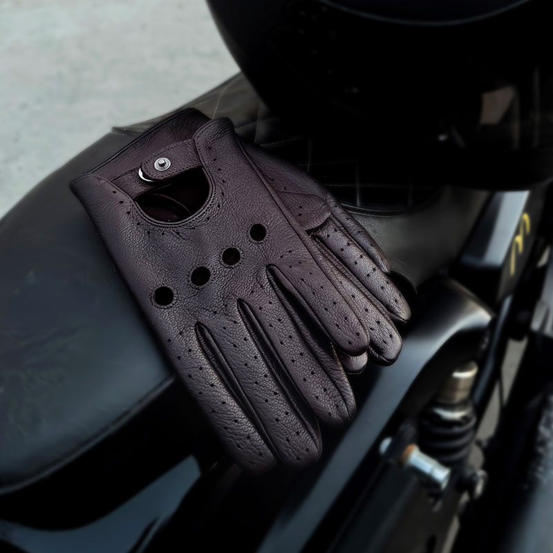 Genuine Leather Gloves for Men - Leather Driving Glove avis et prix