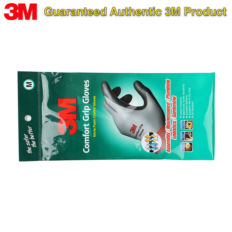 3M Work Gloves Comfort Grip We - Nitrile Mechanic Glove avis et prix