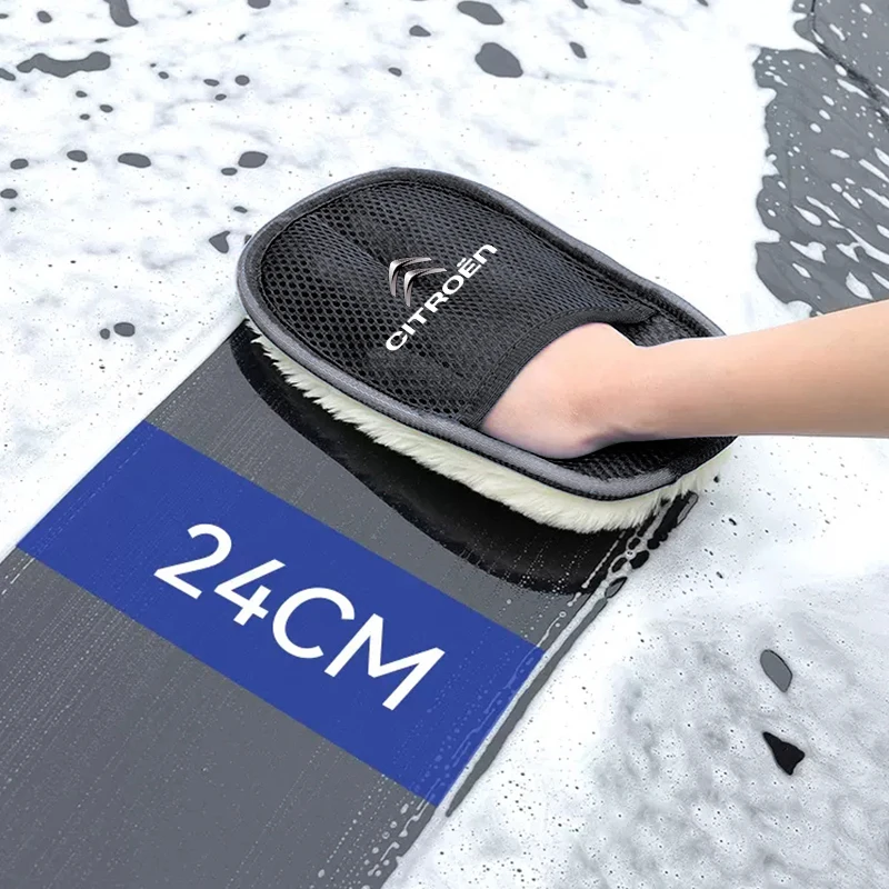 Car Sticker Car Wash Glove Woo - Rubber Glove Cleaning avis et prix