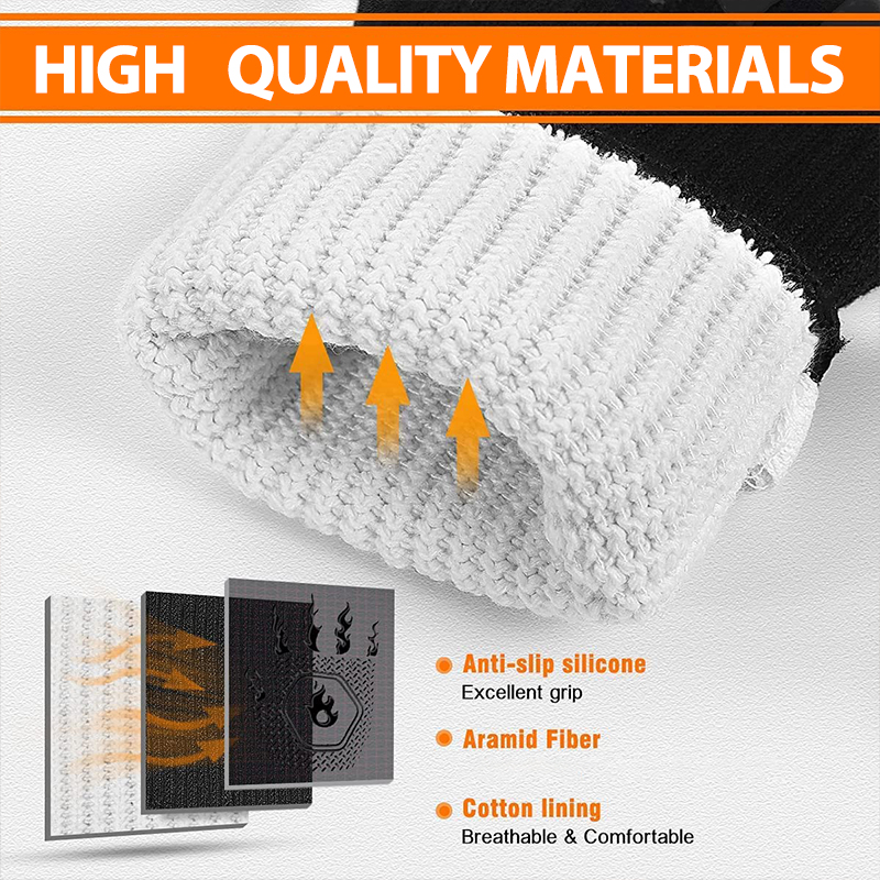 1 Pair Oven Gloves, Oven Mitts - Oven Mitt Silicone avis et prix