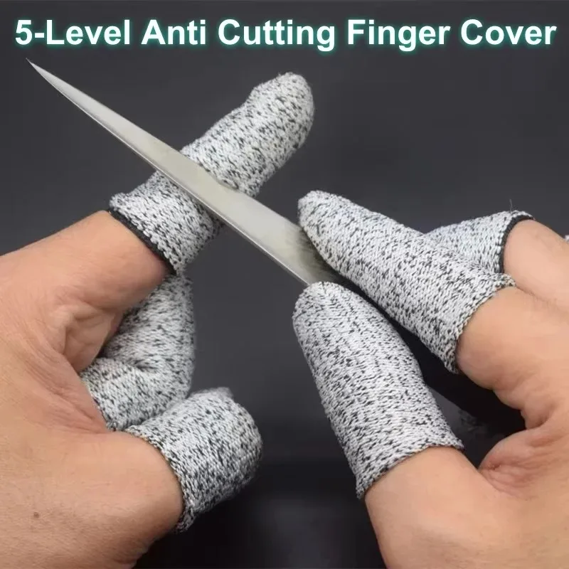 50PCS  Anti-Cut Finger Cots Pr - Cut Resistant Glove avis et prix
