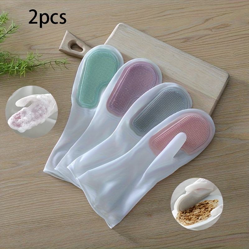 2Pcs Durable Lead-Free Latex D - Rubber Glove Cleaning avis et prix