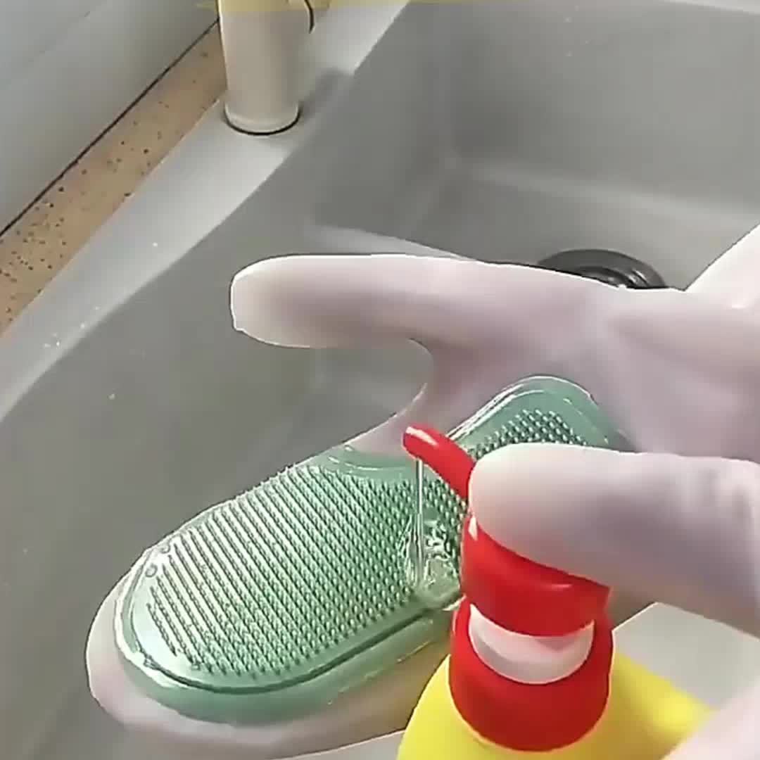 2Pcs Durable Lead-Free Latex D - Rubber Glove Cleaning avis et prix