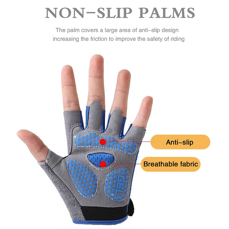 Kids Half Finger Sports Cyclin - Cycling Glove Padded avis et prix