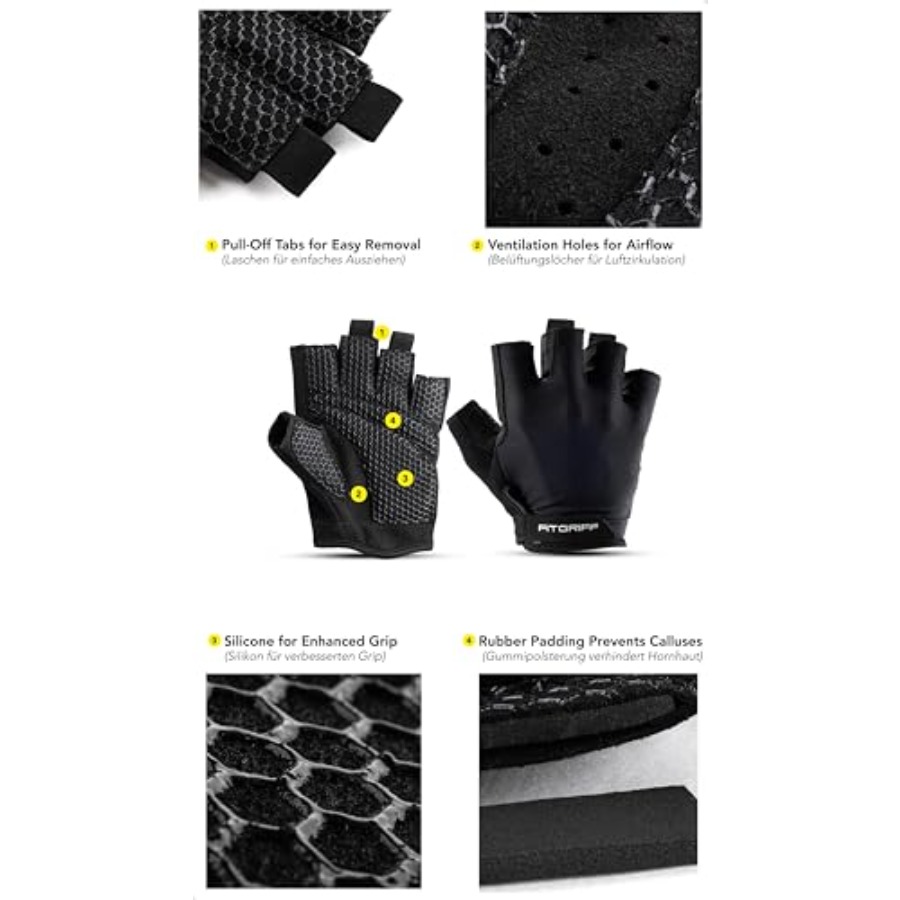 ® Workout Gloves Padded for Me - Workout Glove Gym avis et prix