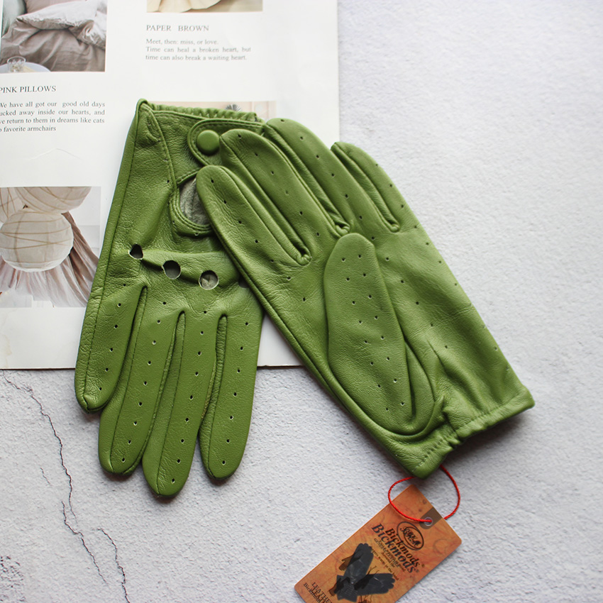 Women's Summer Full Finger Lea - Leather Driving Glove avis et prix