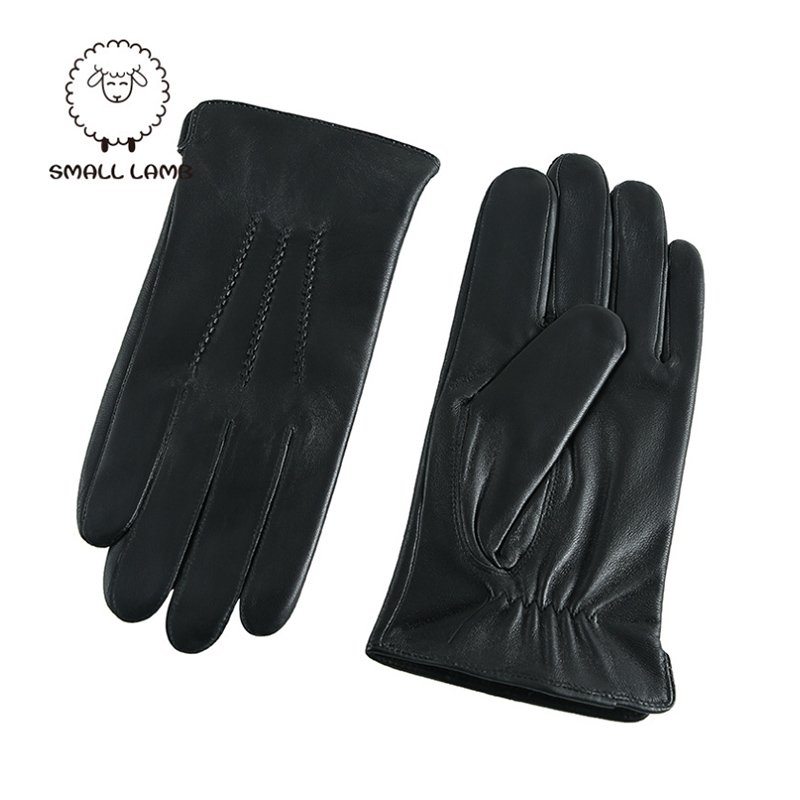 Winter Genuine Sheepskin Leath - Wool Glove Lined avis et prix