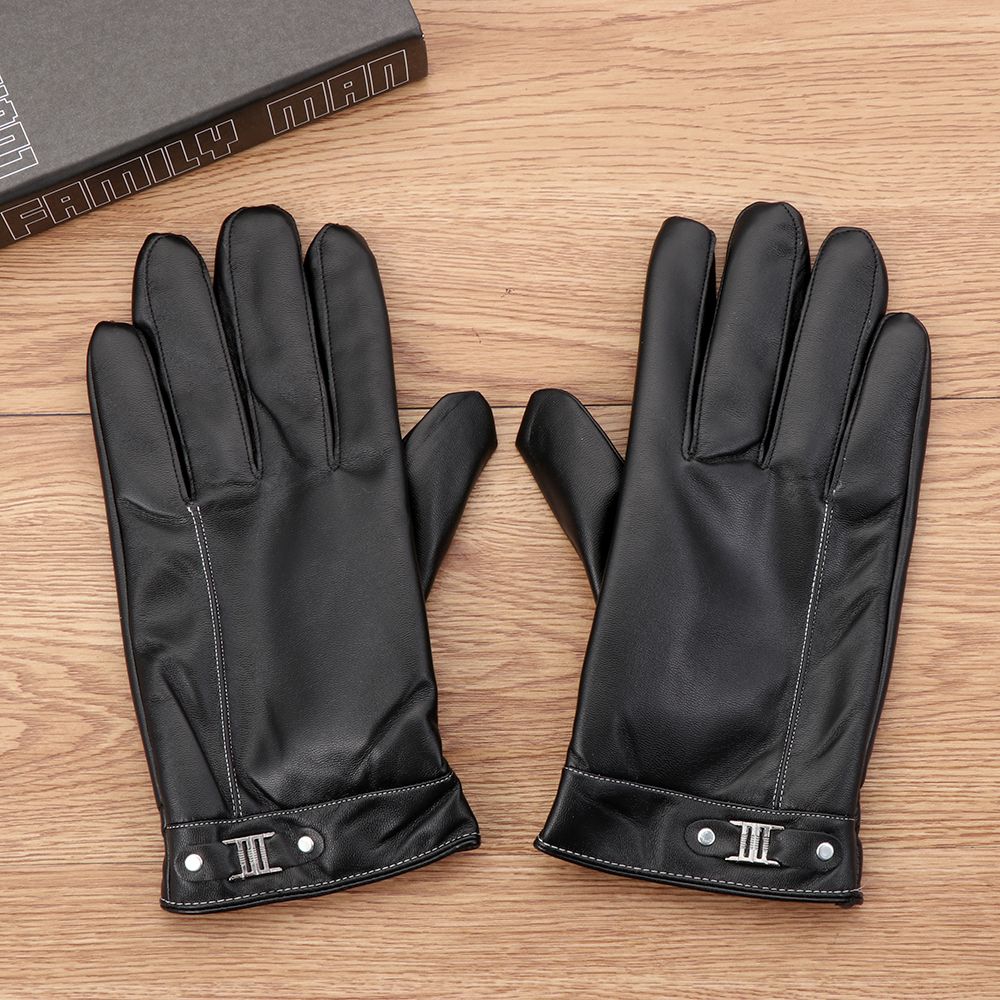 Men's Fleece Thermal Leather G - Leather Driving Glove avis et prix