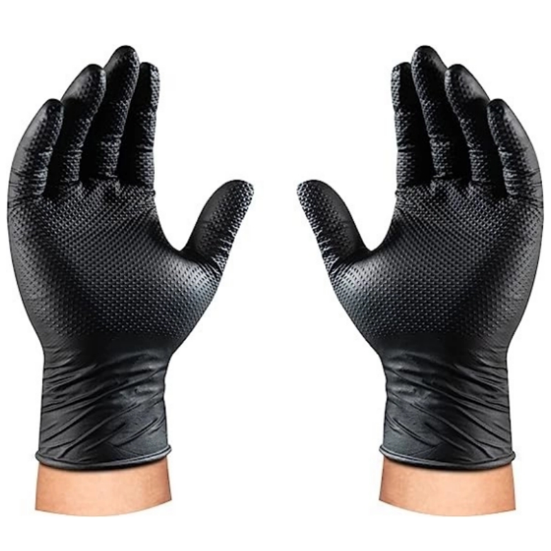 8Mil Heavy Duty Black Nitrile  - Nitrile Mechanic Glove avis et prix