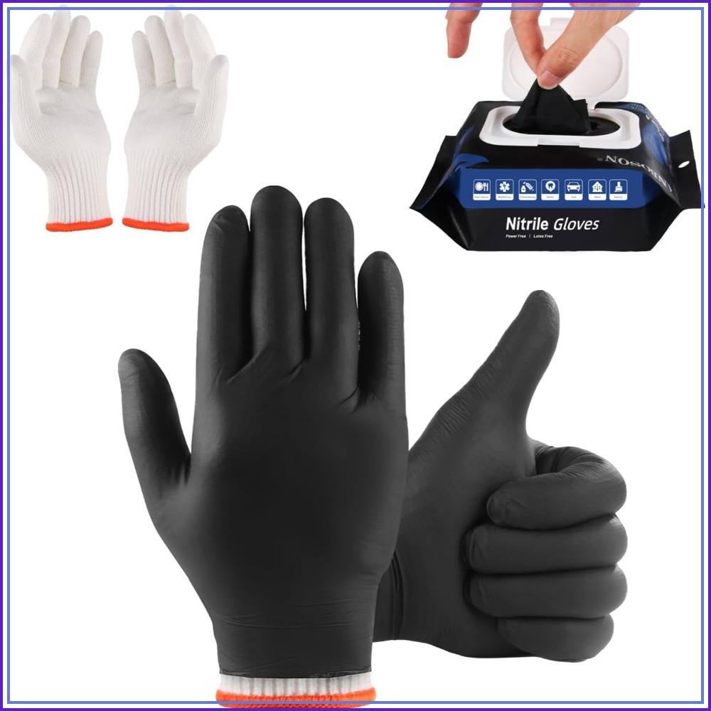 BBQ Gloves 50 Disposable Nitri - Latex Disposable Glove avis et prix