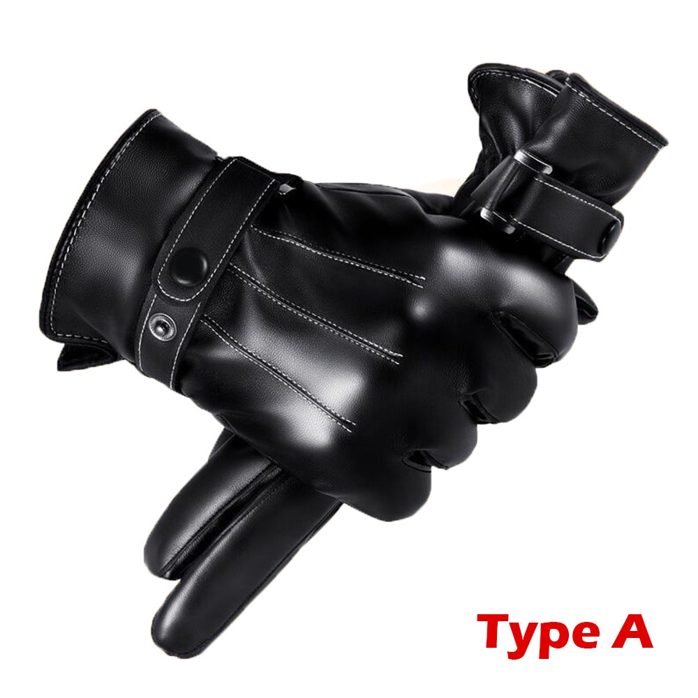 1Pair Winter Gloves Warm Drivi - Leather Driving Glove avis et prix