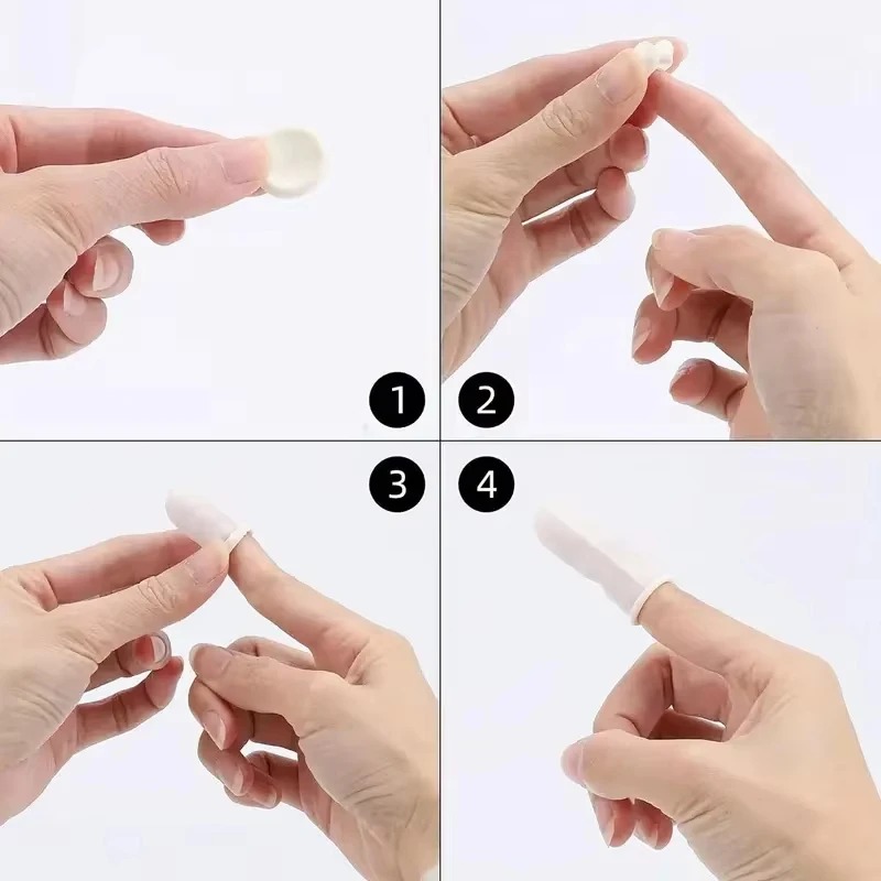 100/200PCS Disposable Finger C - Latex Disposable Glove avis et prix