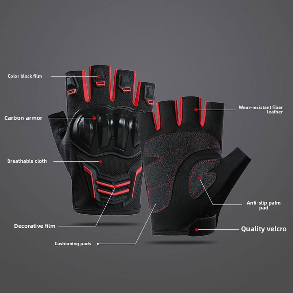 Breathable Motorcycle Gloves S - Cycling Glove Padded avis et prix