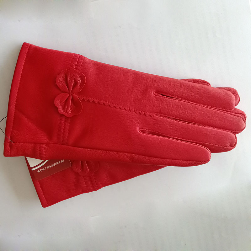 Women Genuine Leather Winter W - Wool Glove Lined avis et prix