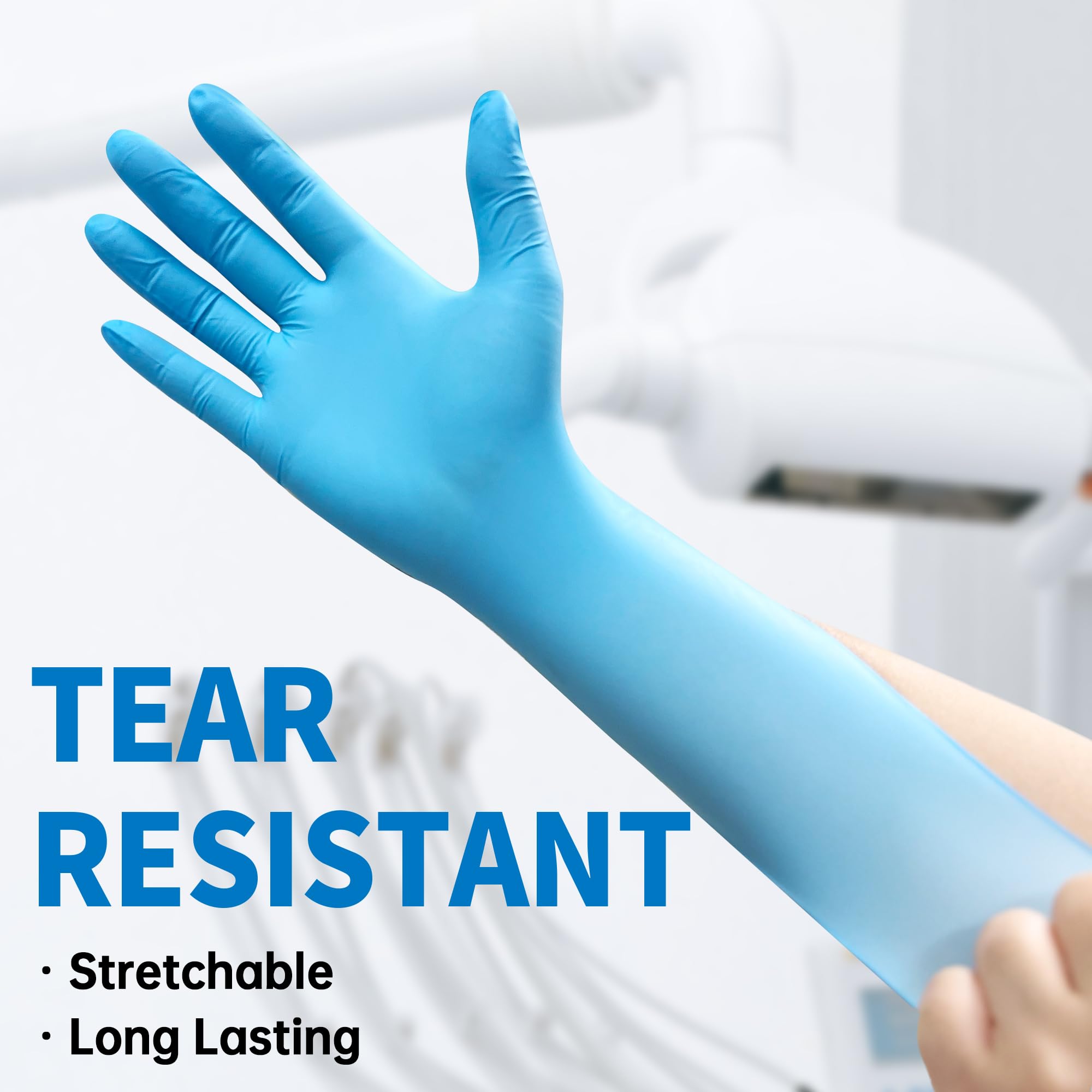 Blue Nitrile Disposable Exam G - Exam Glove Nitrile avis et prix