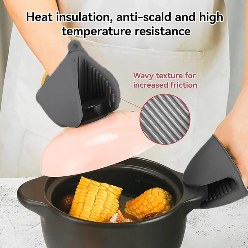 2pcs Mini Oven Gloves Silicone - Oven Mitt Silicone avis et prix