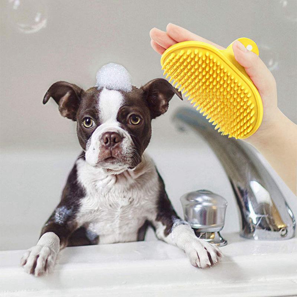 Pet Cleaning Brush Dog Cats Ba - Rubber Glove Cleaning avis et prix