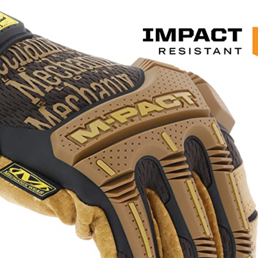 M-Pact Leather Gloves - Leathe - Work Glove Impact avis et prix