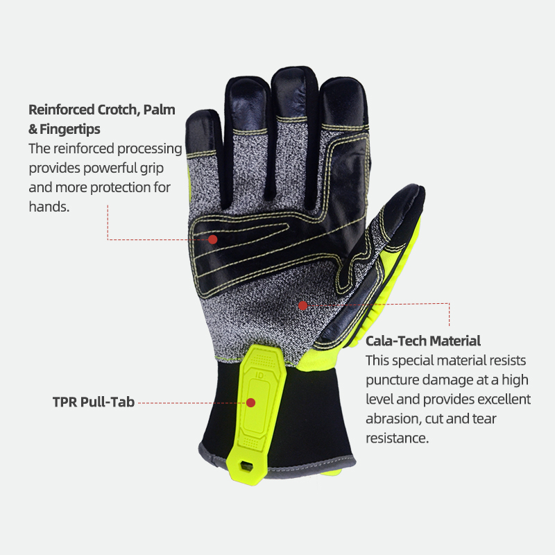XYEHS ANSI CUT A5 Rescue Extri - Work Glove Impact avis et prix