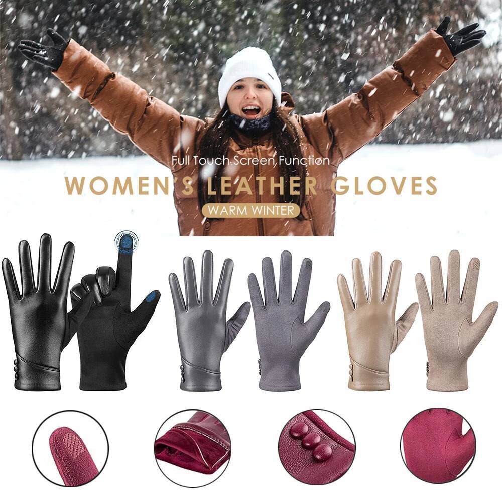 Women Gloves Touch Screen Wool - Wool Glove Lined avis et prix