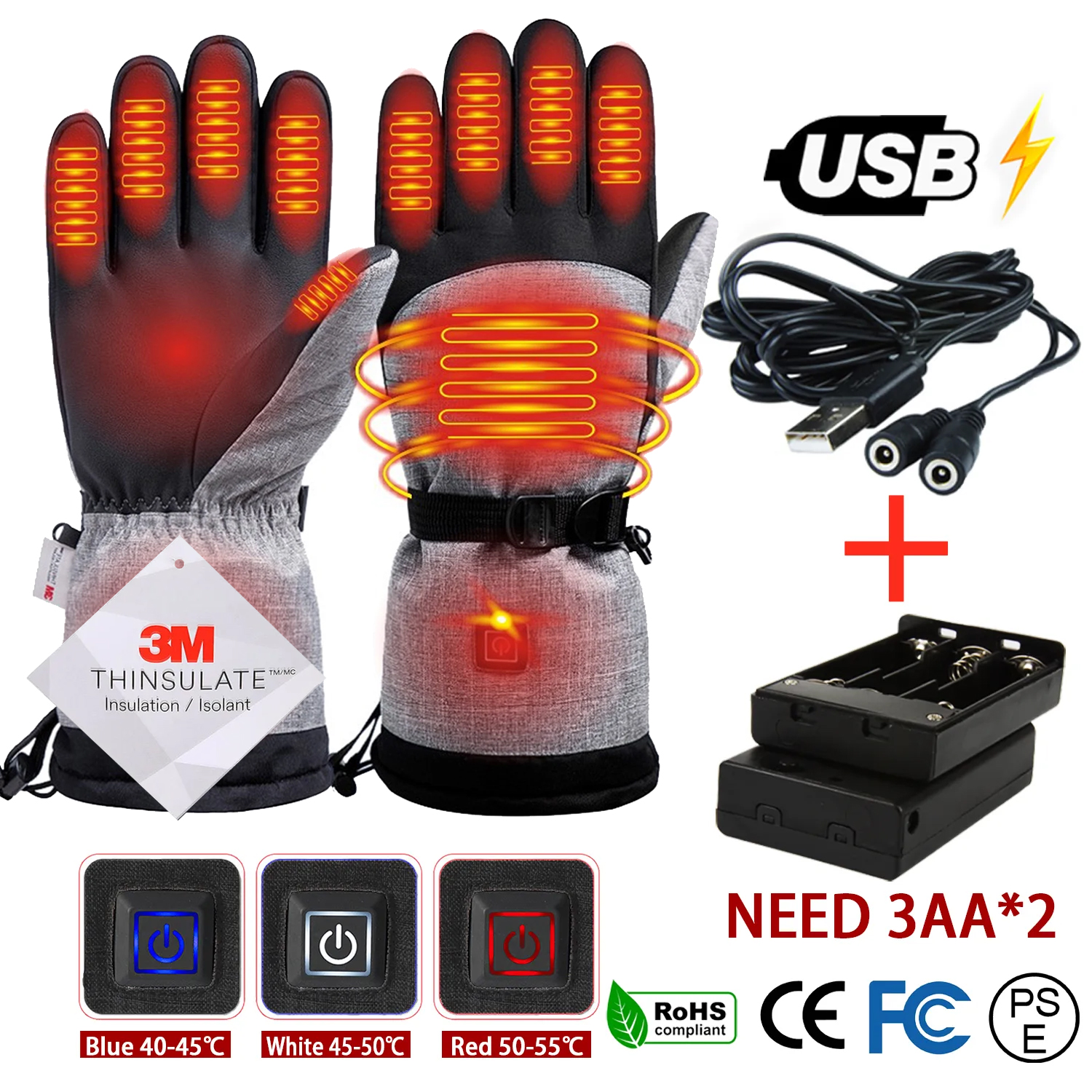 Winter Gloves 3M Cotton Heatin - Winter Glove Insulated avis et prix
