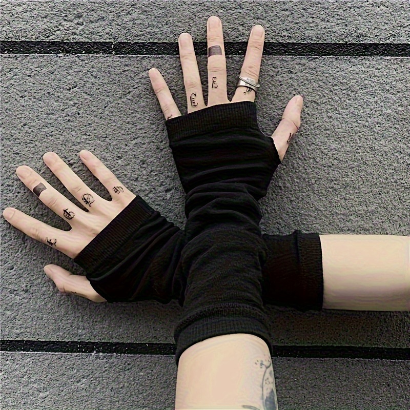Fashion ninja arm cover, knitt - Fingerless Glove Knit avis et prix