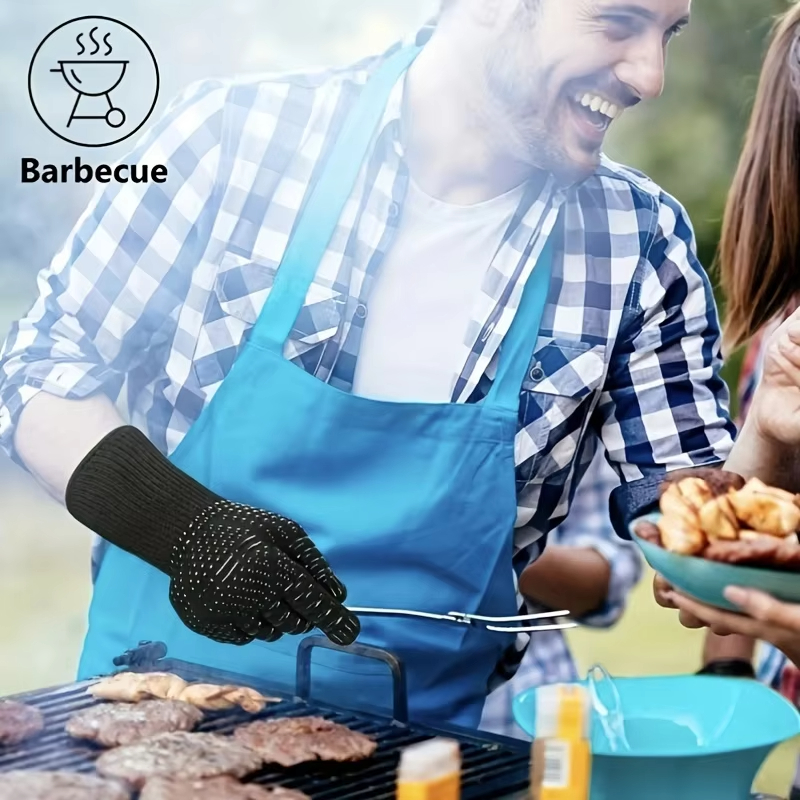 One Piece BBQ Gloves High Temp - Oven Mitt Silicone avis et prix