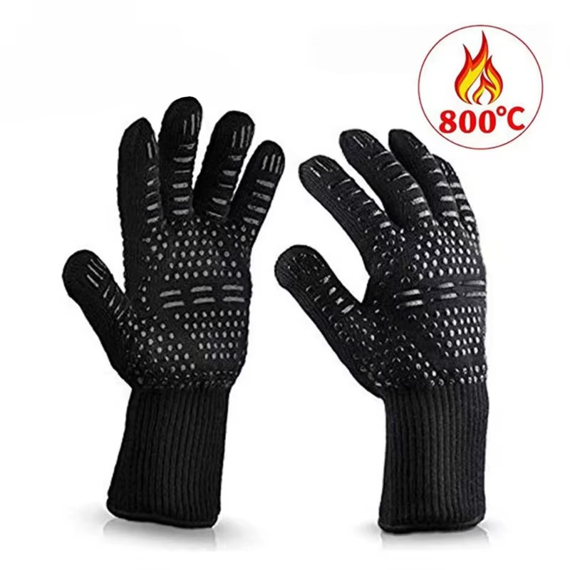 One Piece BBQ Gloves High Temp - Oven Mitt Silicone avis et prix