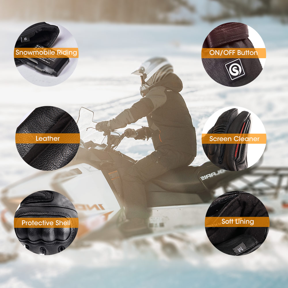 Snow Deer Winter Electric Heat - Ski Glove Waterproof avis et prix