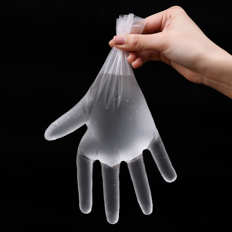 100PCS Latex Free TPE Disposab - Rubber Glove Cleaning avis et prix