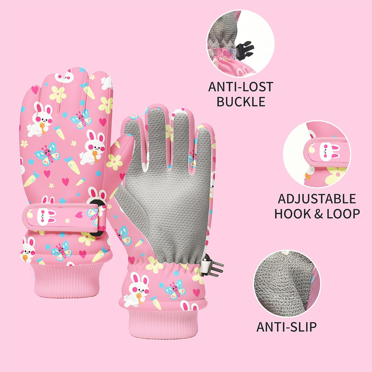 Kids Winter Snow Gloves, Water - Winter Glove Insulated avis et prix