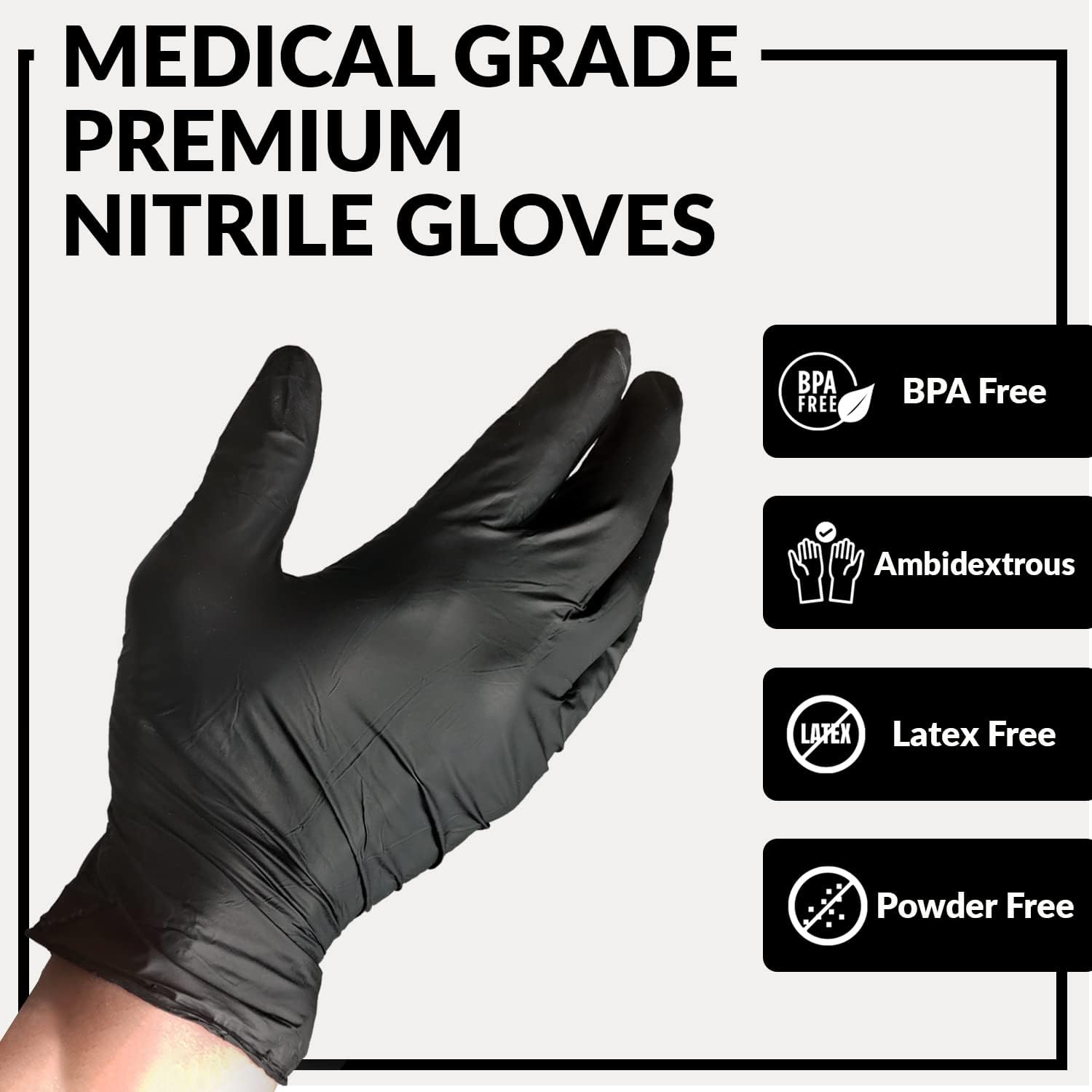 Nitrile Exam Gloves - Medical  - Exam Glove Nitrile avis et prix