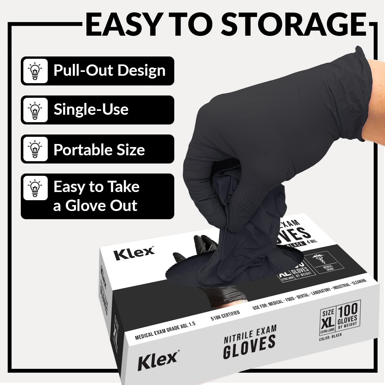 Nitrile Exam Gloves - Medical  - Exam Glove Nitrile avis et prix