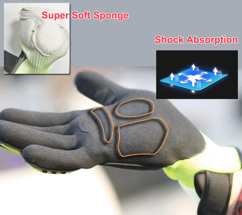 NMSafety High Quality Gloves S - Work Glove Impact avis et prix