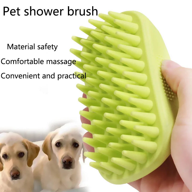 Pet Bath Brush Rubber Comb Hai - Rubber Glove Cleaning avis et prix