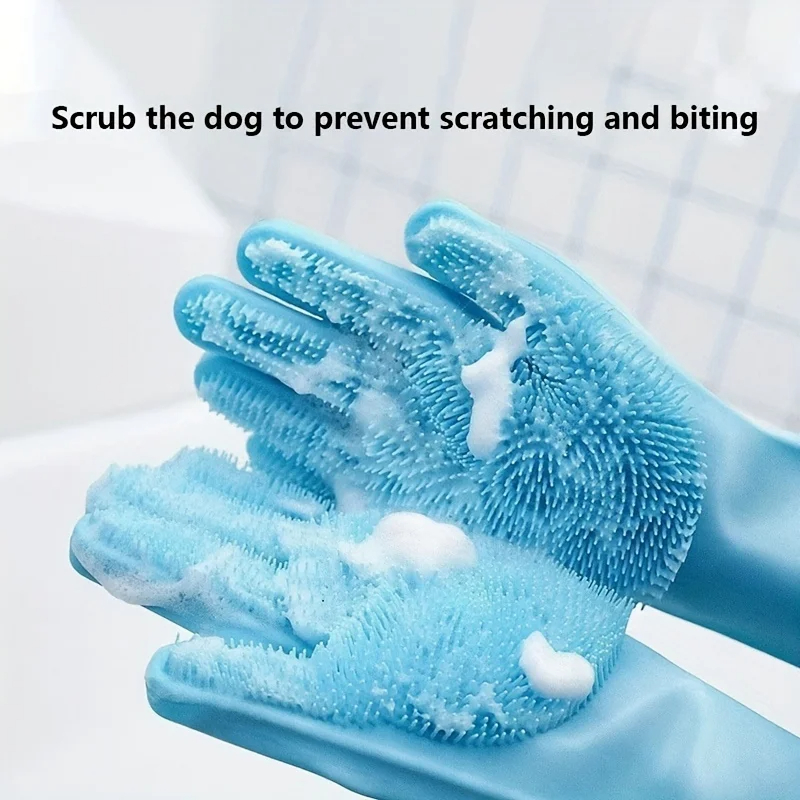 Pet Grooming Cleaning Gloves D - Rubber Glove Cleaning avis et prix