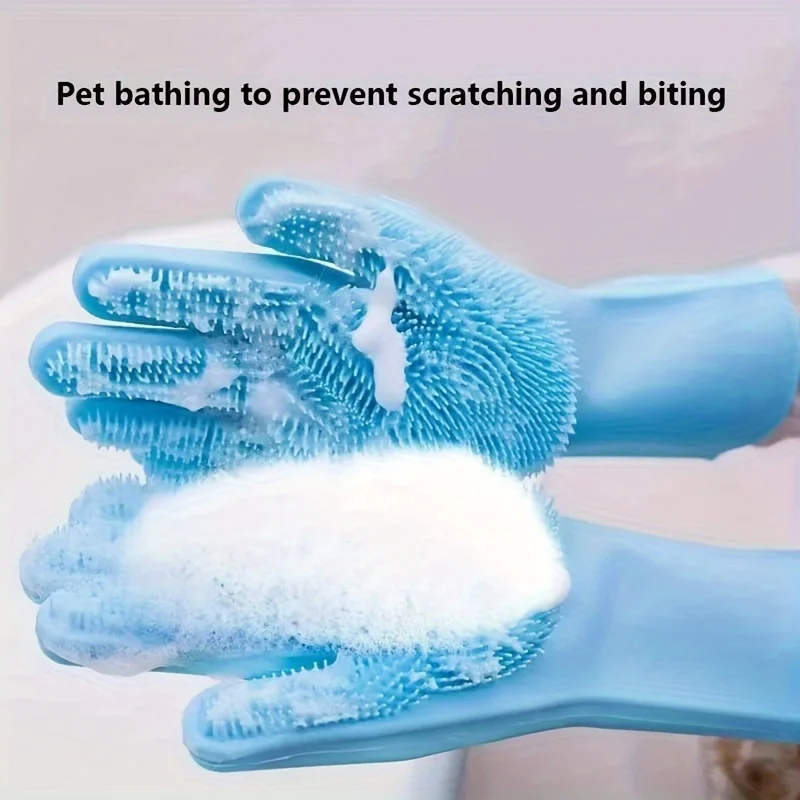 Pet Grooming Cleaning Gloves D - Rubber Glove Cleaning avis et prix