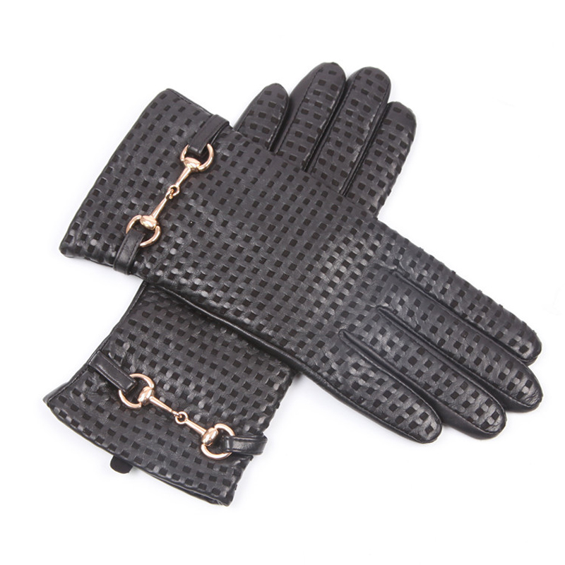 Real Leather Gloves Female The - Wool Glove Lined avis et prix