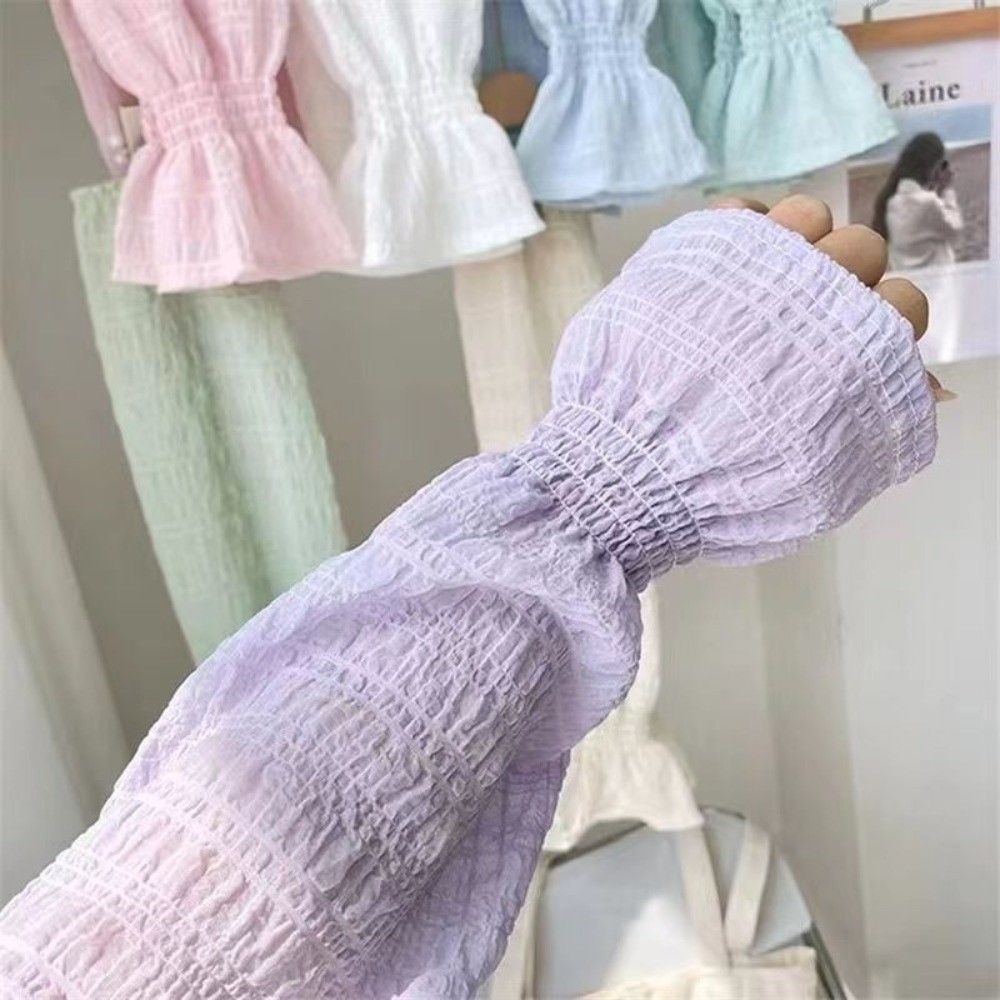 Summer Outdoor Lace Mesh Sun P - Fingerless Glove Knit avis et prix