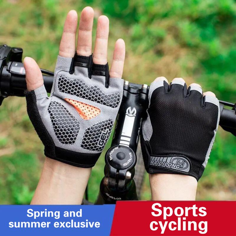 Half Finger Cycling Gloves Men - Cycling Glove Padded avis et prix