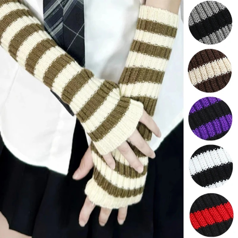 Women's Knitted Fingerless Arm - Fingerless Glove Knit avis et prix