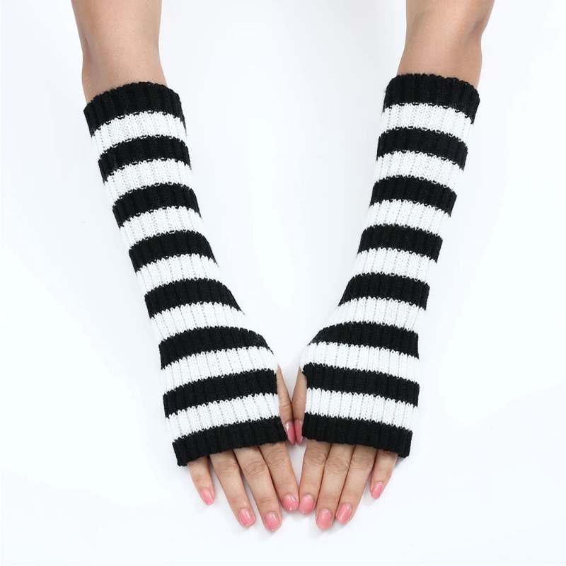 Women's Knitted Fingerless Arm - Fingerless Glove Knit avis et prix