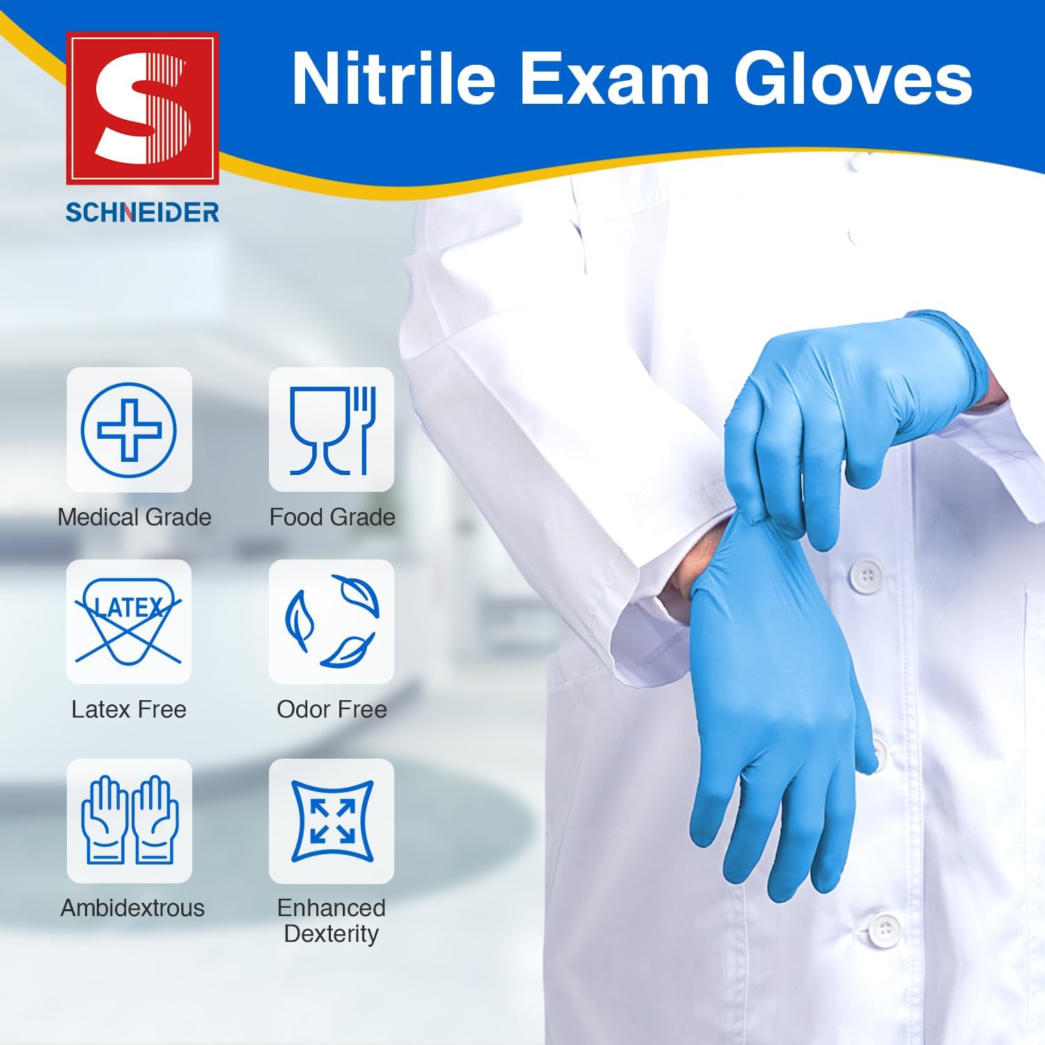 Nitrile Exam Gloves, Medical G - Exam Glove Nitrile avis et prix